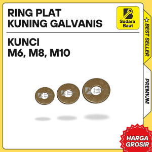 Ring Plat Kuning - Galvanis